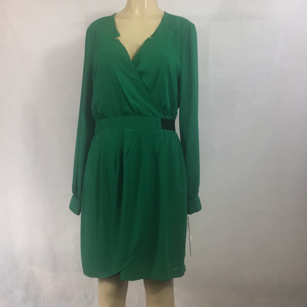 XOXO green dress NWT Size XL